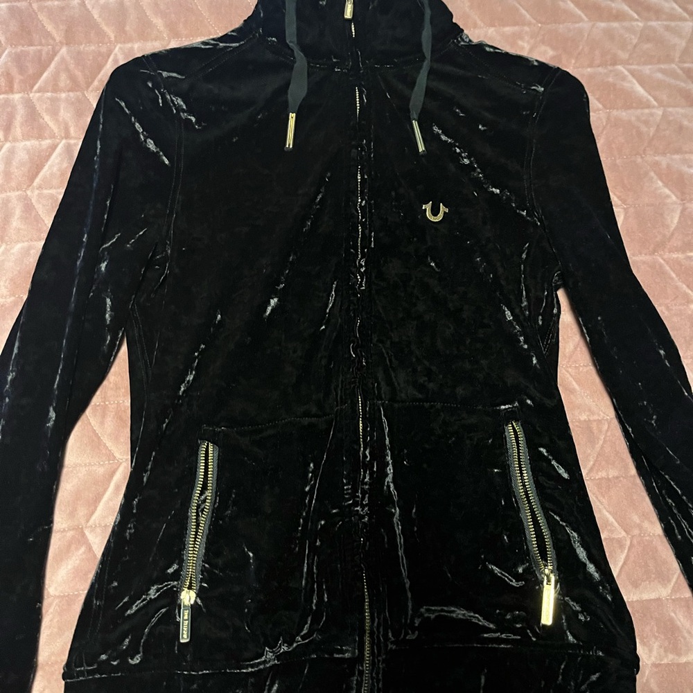 True religion zip up